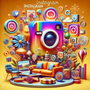 Instagram広告を表現した画像