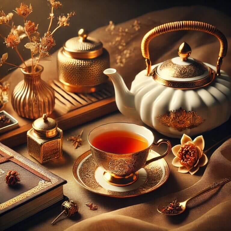 優雅な紅茶のイメージ